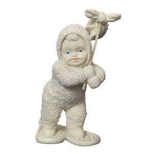 Snowbabies "NO PLACE LIKE HOME" Figurine Little HOBO on Snowshoes Dept. 56